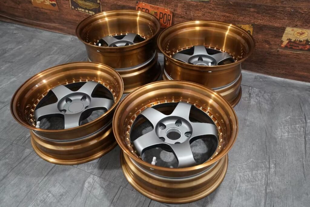 3-piece forged wheels