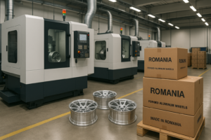 Forged wheel factory exporting wheels to Romania