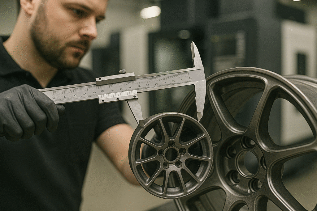 Precision inspection of magnesium forged wheels for B2B buyers