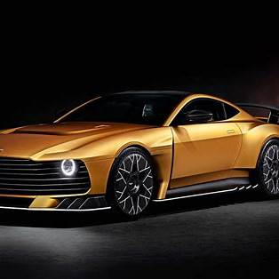 Aston Martin Valiant front three-quarter view