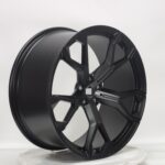 22x9.5 monoblock forged wheel three quarter view