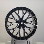 barrel and lip profile on 21 inch forged wheel