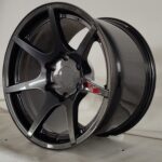 17x10.5 1PC Monoblock forged wheel three quarter view