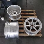 barrel and lip profile on 17 inch forged wheel